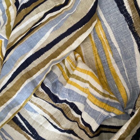 Hobbs London Women's Striped 100% Flax Maxi Sleeveless Dress Size Small Lagen - Picture 12 of 12